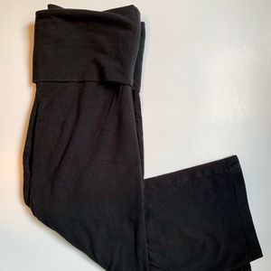 PINK Cropped Yoga Pants (Cotton)